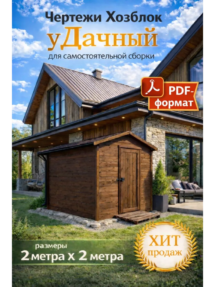 Хозблок «Хвойный» 2х2 м